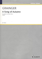 Grainger: A Song of Autumn / vocal + piano