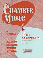 Chamber Music for Three Saxophones (AAT) / tria pro saxofon