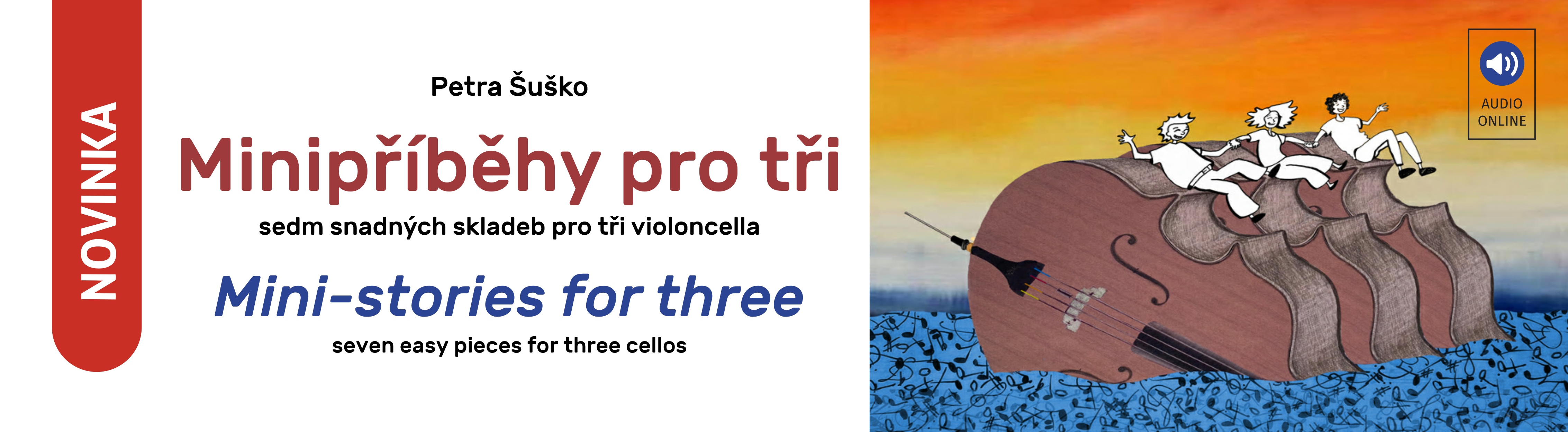 Minipříběhy pro tři violoncella
