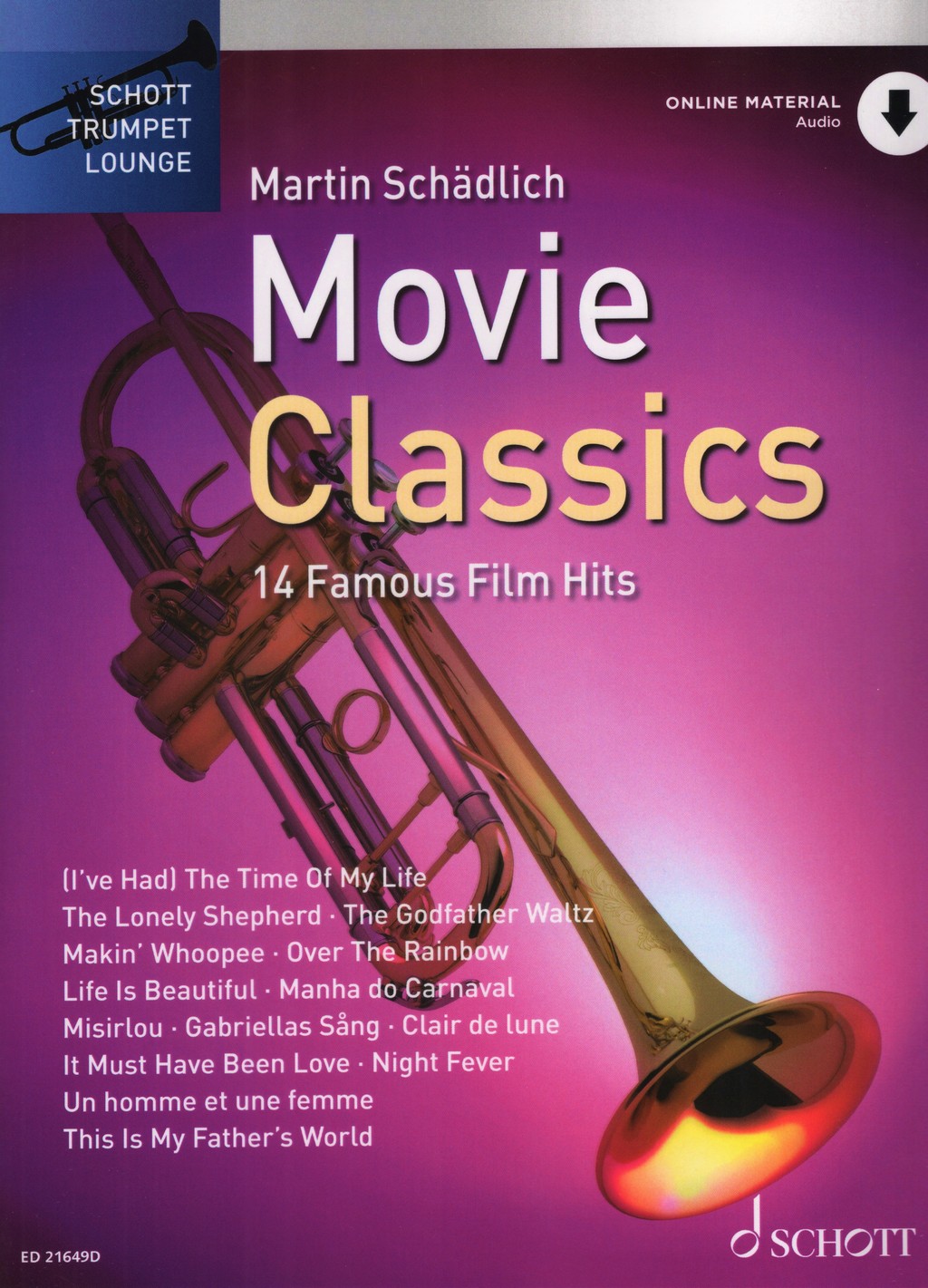 MOVIE CLASSICS Audio Online trumpet piano eNoty.eu