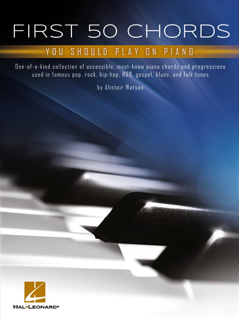 umět　by　Play　First　Prvních　měli　klavír　50　You　které　Piano　Chords　akordů,　Should　50　on　jste　zahrát　na