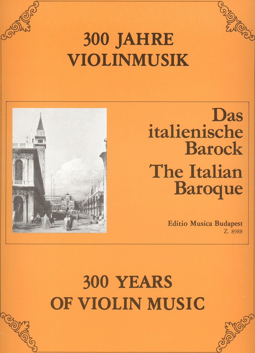 ITALIAN　Violin　violin　Music:　300　of　BAROQUE　Years　THE　piano