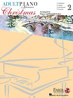 Adult Piano Adventures - CHRISTMAS 2 + Audio Online / známé vánoční melodie ve snadné úpravě pro klavír