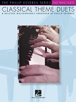 CLASSICAL THEME DUETS - 8 beloved masterworks in easy arrangement for 1 piano 4 hands