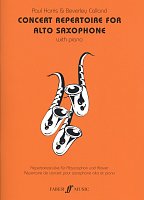 Concert Repertoire for Alto Saxophone / altový saxofon a klavír