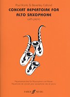 Concert Repertoire for Alto Saxophone / altový saxofon a klavír