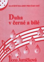 Duha v černé a bílé 5 (czerwona) - Ilona Jurníčková - 5 oryginalnych utworów dla fortepianu
