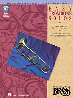 THE CANADIAN BRASS - EASY TROMBONE SOLOS + Audio Online / trombone & piano