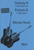 Etuduety III - Miroslav Nosek + Audio Online / 17 jazz and pop guitar duets
