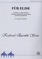 FÜR ELISE by Ludwig van Beethoven / 2 pianos 4 hands