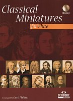 CLASSICAL MINIATURES + CD / flute and piano