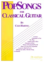 POPSONGS 1 for Classical Guitar by Cees Hartog