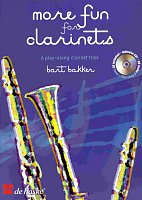 More Fun for Clarinets + CD    clarinet trios