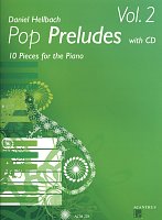 Pop Preludes 2 by Daniel Hellbach + CD / piano
