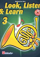LOOK, LISTEN & LEARN 3 + CD  method for horn