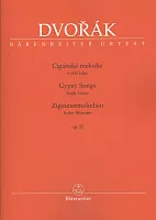 Dvořák: Cigánské melodie op. 55 / zpěv (vyšší hlas) a klavír