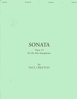 SONATA, Op.19 by Paul Creston for Alto Sax & Piano / altový saxofon a klavír