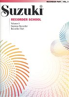 SUZUKI SOPRANO RECORDER SCHOOL 3 - zobcová flétna