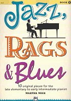 JAZZ, RAGS, BLUES 1 by Martha Mier      piano solo