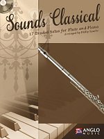 Sounds Classical - 17 Graded Solos + CD / flute + piano