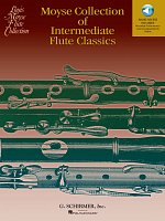 Moyse Collection of Intermediate Flute Classics + Audio Online / 19 skladeb klasické hudby pro příčnou flétnu a klavír
