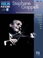 Violin Play-Along 15 - STEPHANE GRAPPELLI + Audio Online