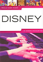 Really Easy Piano - DISNEY / 23 oblíbených filmových písniček pro jednoduchý klavír