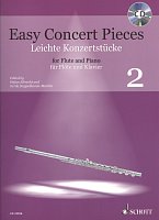 Easy Concert Pieces 2 + CD / snadné přednesové skladby pro příčnou flétnu a klavír