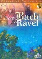 FROM BACH TO RAVEL + CD / flute