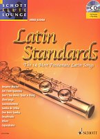 LATIN STANDARDS + CD / příčná flétna a klavír