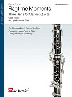 Ragtime Moments / three rags for clarinet quartet