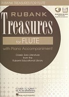 Rubank Treasures for Flute + Audio Online / příčná flétna a klavír (PDF)