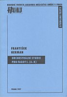 Orchestra studies for bassoon I.(A-K) by Frantisek Herman