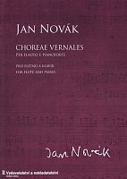 Jan Novak: Choreae vernales / flute and piano