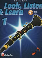 LOOK, LISTEN & LEARN 1 + Audio Online / škola hry na klarinet