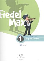 Fiedel Max 1 -  Der große Auftritt + CD / violin - easy recital pieces
