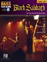 BASS PLAY-ALONG 26 - BLACK SABBATH + Audio Online / basová kytara + tabulatura