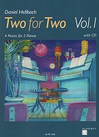 Hellbach: TWO FOR TWO 1 + CD / 2 pianos 4 hands