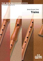 TRAINS - kvartet zobcových fléten (SATB) / partitura + party