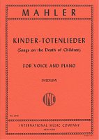 Mahler, Gustav: KINDER-TOTENLIEDER / vocal + piano