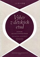 Lemoine: Výběr dětských etud pro akordeon op. 37