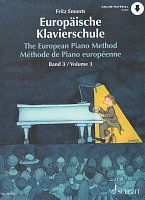 The European Piano Method v.3 + Audio Online / Evropská klavírní škola 3.díl + Audio Online