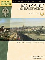 MOZART - Six Viennese Sonatinas + Audio Online / sólo klavír