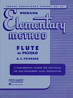 Rubank Elementary Method / příčná flétna (pikola) - škola hry - začátečník