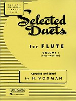 Selected Duets for Flute 1 (easy-medium) / Vybraná dueta pro příčné flétny (snadné - středně náročné)