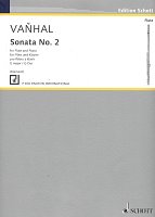 VAŇHAL: Sonáta G-dur (No.2) pro flétnu a klavír