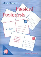 MUSICAL POSTCARDS + CD / flute