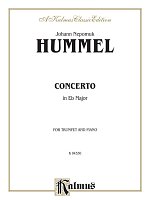 Hummel: CONCERTO in Eb dur (Major) / trumpeta a klavír