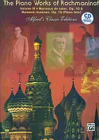 The Piano Works of Rachmaninoff 3 - Op.10 & Op.16 + CD / sólo klavír