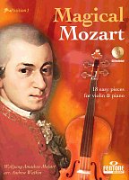 MAGICAL MOZART + CD / violin & piano